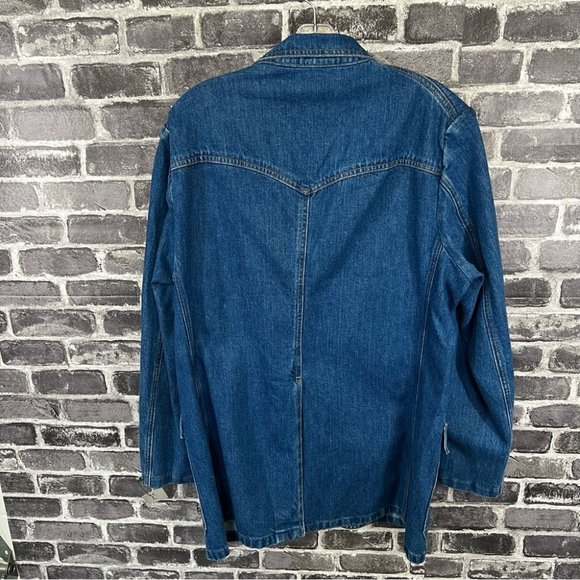 Levi's Vintage 1970s style Clothing DENIM BLAZER - size L - Picture 5 of 14